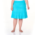 Jersey Tiered Skirt | Plus Size | Clearance